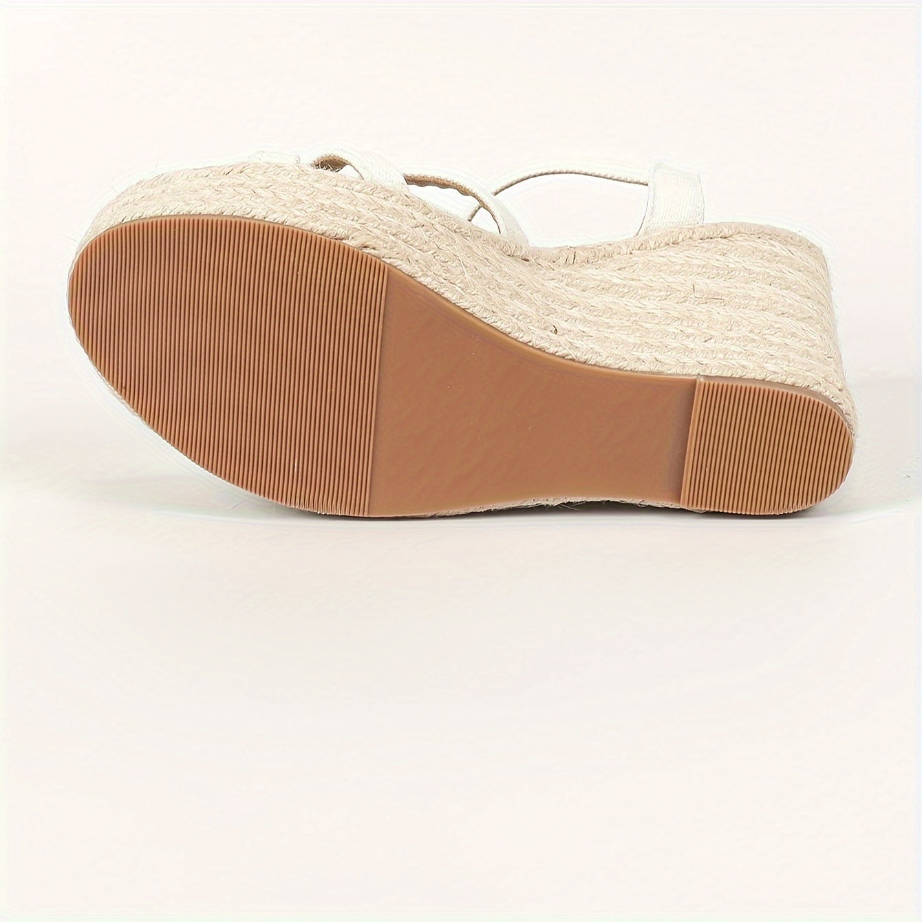 Chic Ankle-Strap Wedge Sandals for Women - Slingback Espadrilles with Comfort Platform for Dress Occasions