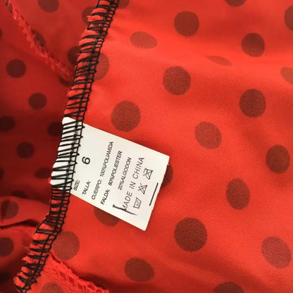 Spanisches Flamenco-Tanzkleid für Mädchen – Traditionelles gepunktetes Rüschenkostüm 