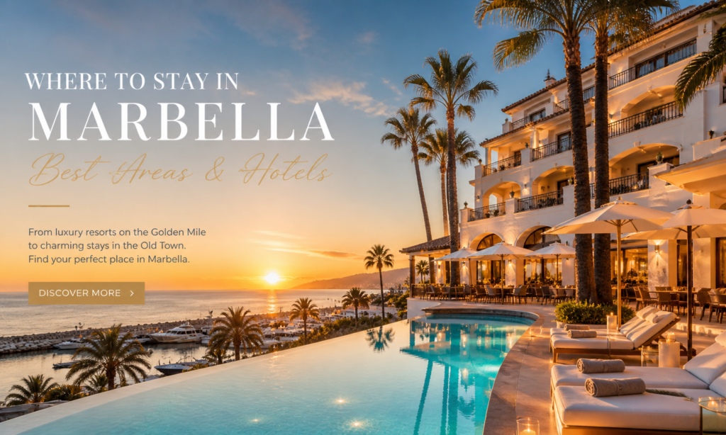 Marbella hotels Golden Mile Puerto Banus luxury accommodation Spain