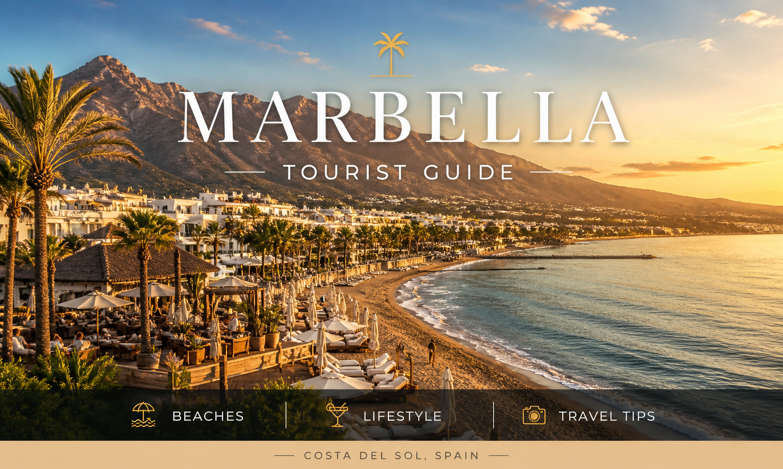 Marbella tourist guide Costa del Sol beach skyline lifestyle Spain